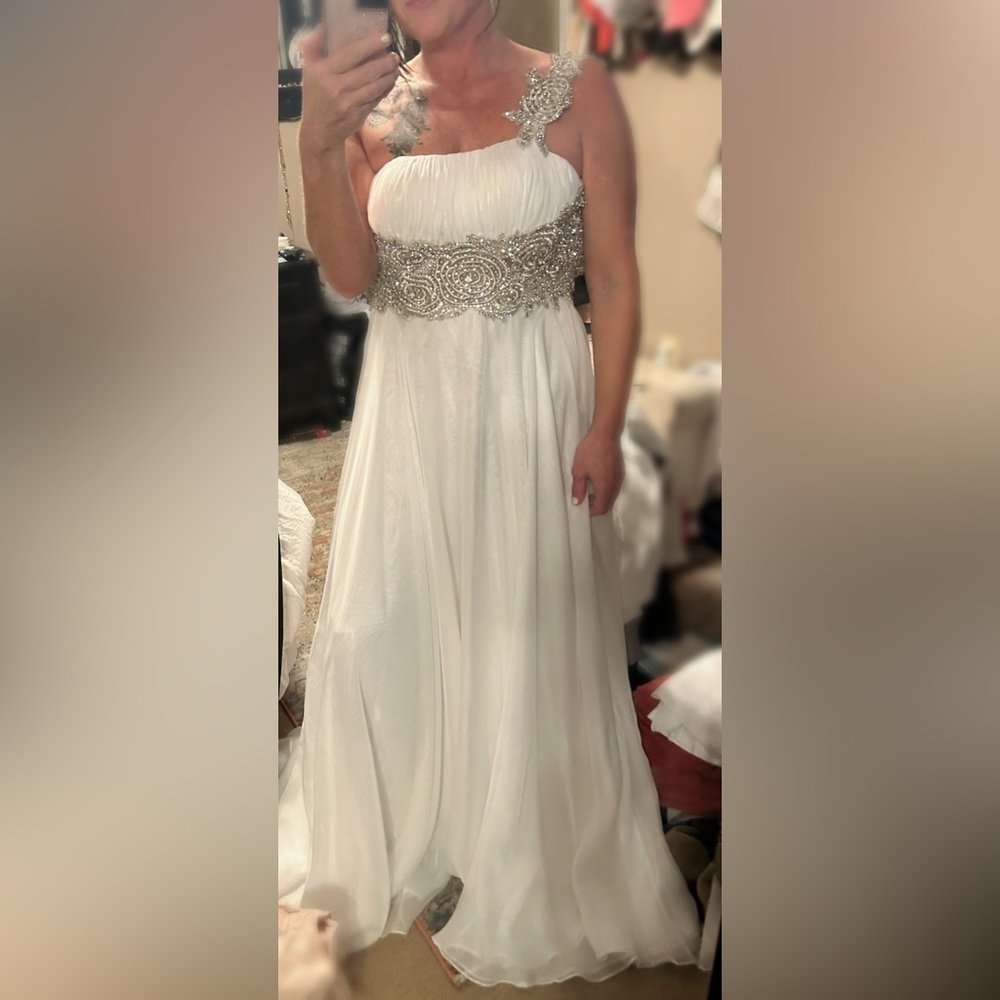Sherri Hill bridal gown, size 4